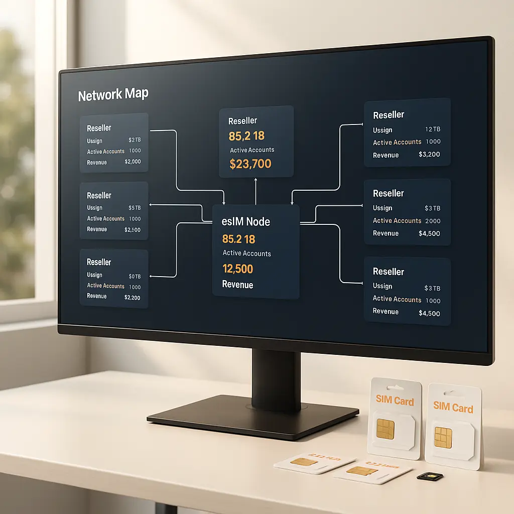 Spenza MVNE Platform Visual